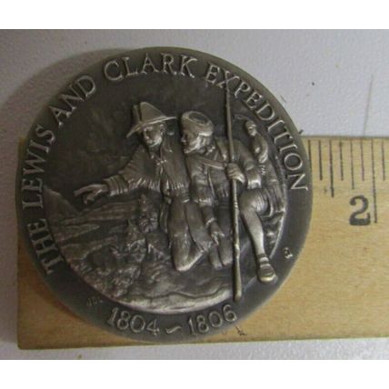 Longines Symphonette Great American Lewis & Clark and Eli Whitney 35.8g STERLING