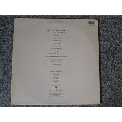 Paul Young – Between Two Fires (450150) 1986 (LP)