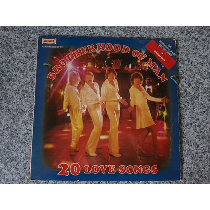 Brotherhood Of Man – 20 Love Songs (WW5110) 1981 (LP)