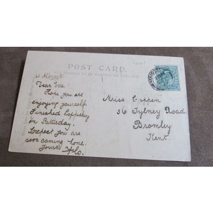 1904 frValentines series Postcard - Walmer Castle, Dover - Kent