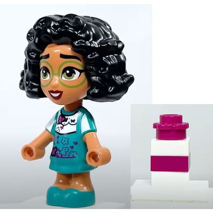 NEW Disney Lego Encanto Mirabel Micro Doll Figure and Casa Madrigal & Miracle Ca