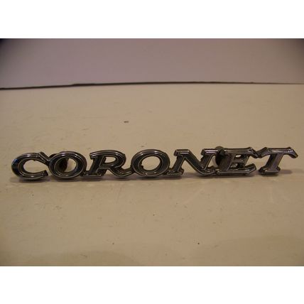 1969 - 72 DODGE " CORONET " FENDER EMBLEM # 2901751 70 71