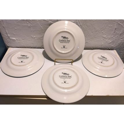 Better Homes & Gardens Country Inn Salad Plates Set of 4 by Home Interiors