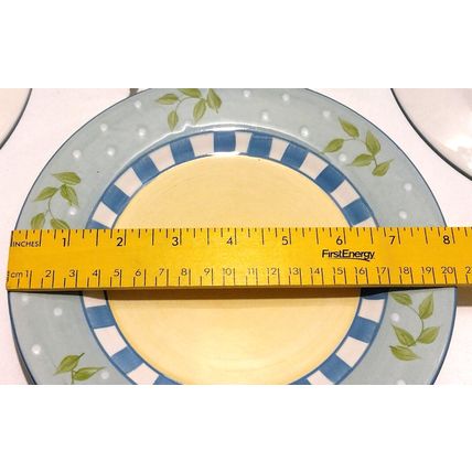 Better Homes & Gardens Country Inn Salad Plates Set of 4 by Home Interiors