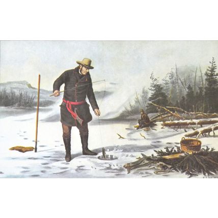 AMERICAN WINTER SPORTS 1952 Charles Parsons - Arthur Fitzwilliam Tait PRINT