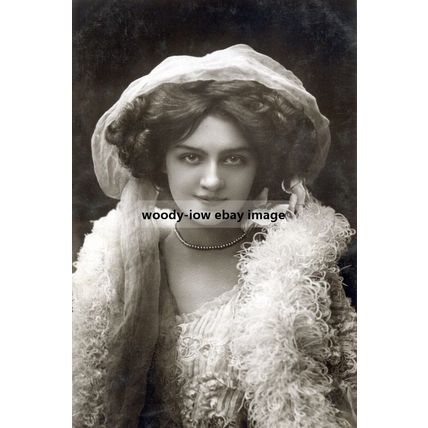 bc0935a - Film & Stage Actress - Lily Elsie - print 6x4