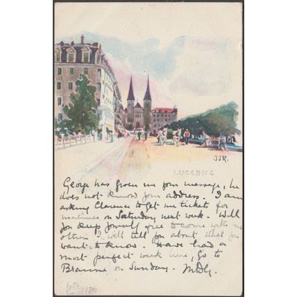 Lucerne, 1905 - Vouga CPA
