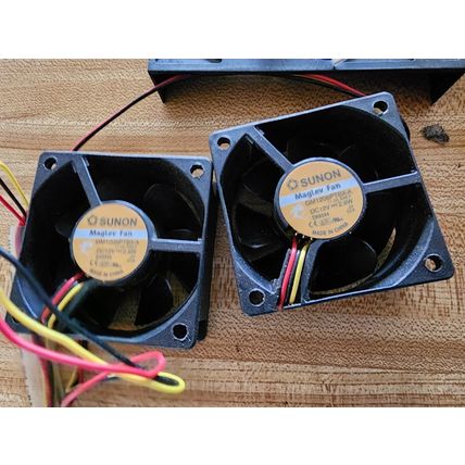 Lot of Computer Fans & Parts Sunon NME & DC Brushless