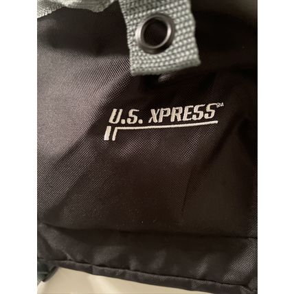 U.S. Express Insulated Cooler Backpack Bag Small Black & Gray