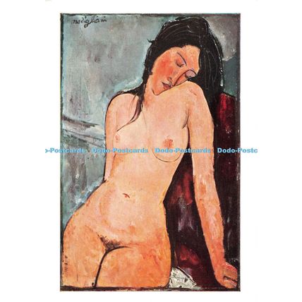 D102286 University of London. Courtauld Institute Galleries. Nude. Amedeo Modigl