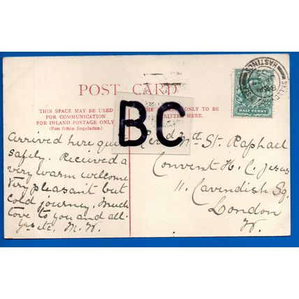 Postcard Convent (South) St Leonards On Sea Sussex Nr Bexhill Hastings