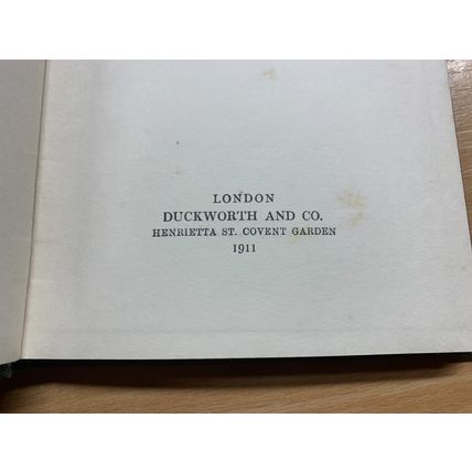 1911 JOHN GALSWORTHY "THE SILVER BOX" DRAMA PLAY HARDBACK BOOK (P2)