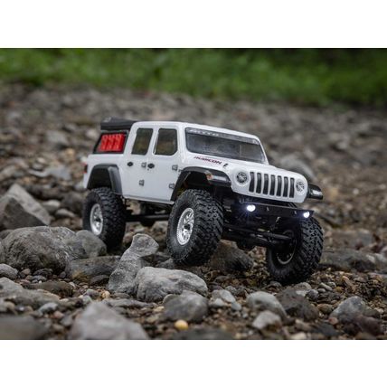 1/24 SCX24 Jeep JT Gladiator 4X4 RTR Brushed Rock Crawler w/ Battery & Charger