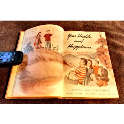 Basic Reader Your Health And Happiness By William E. Burkard 1946 Great Shape