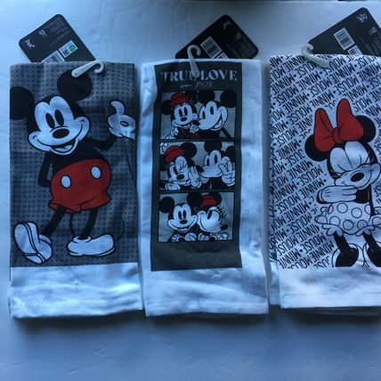 NEW Disney Mickey Mouse & Minnie Mouse Kitchen Towels Set of 3