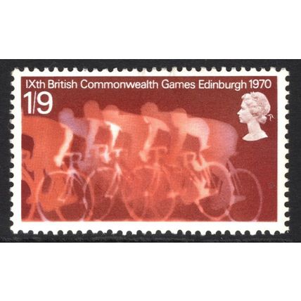 GREAT BRITAIN 1970: IXth BRITISH COMMONWEALTH GAMES - 1/9 MH (G11)