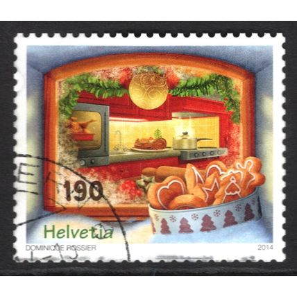 SWITZERLAND 2014: CHRISTMAS - 190c USED (G21)