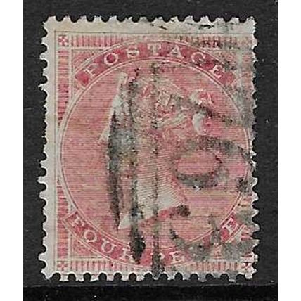 GB 1855-7 QUEEN VICTORIA 4d WMK LARGE GARTER SG66