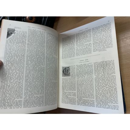 1893-94 "THE GIRL'S OWN ANNUAL" VOL 15 ILLUSTRATED 2.1kg HARDBACK BOOK (EV3)