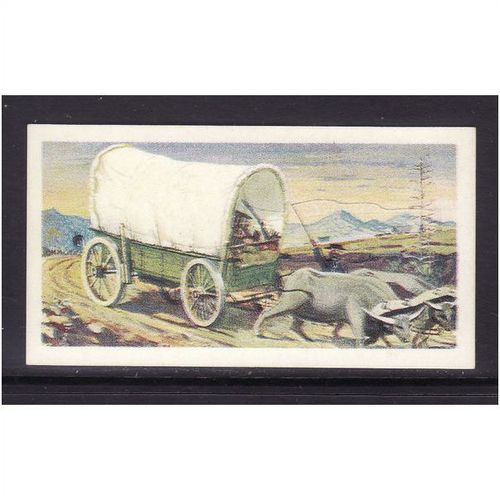 Brook Bond TRANSPORT THROUGH THE AGES No 4 Ox Wagon Mint