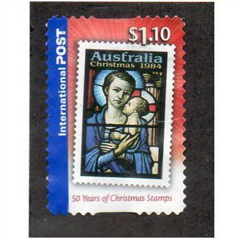 AUS 2007 $1.10 (S/A) 'CHRISTMAS' FINE USED (EBID2912)