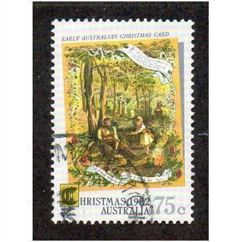 AUS 1982 75c 'CHRISTMAS' FINE USED (EBID28-902)