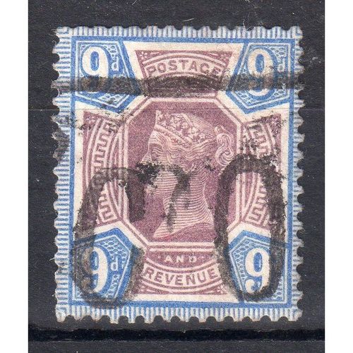 Sg209 DULL PURPLE & BLUE FINE USED BDO21