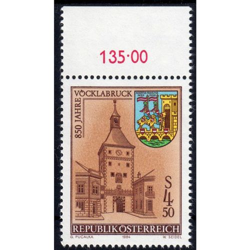 1984 Sg209 AUSTRIA VOCKLABRUCH UN-MOUNTED MINT (BDo28)