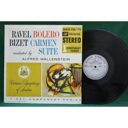 Alfred Wallenstein - Ravel: Bolero / Bizet: Carmen Suite - FCS 50005 - EX+