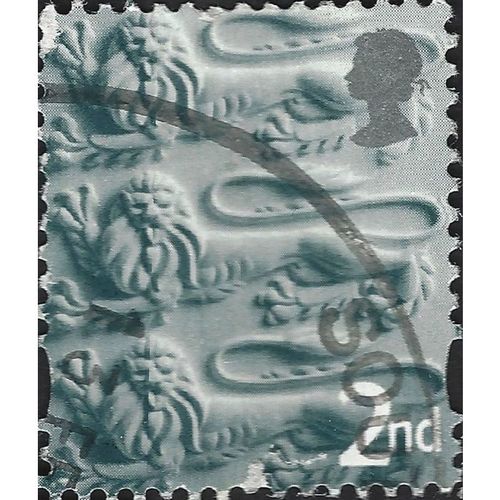 ENGLAND, Lions passant guardant , grey 2001, Second, #4