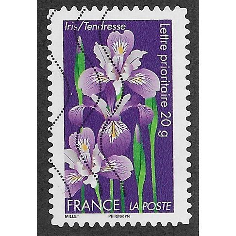 FRA 2012 (60c)(S/A) 'FLOWERS - IRIS' FINE USED (EBID56-747)