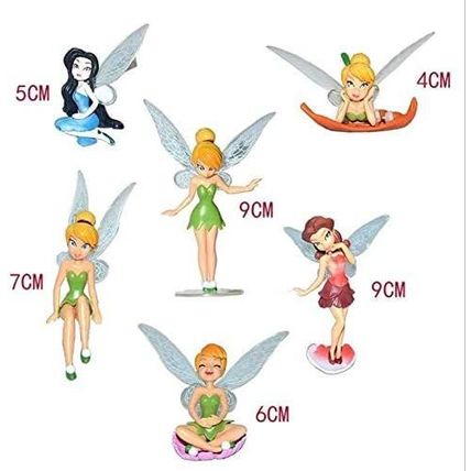 Girls Favourite 6pcs The Flower Child Lunlun Cake Topper Kids Play Action Figure