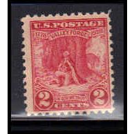 645 2c Valley Forge Just Clears MNH O1294