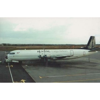Hunting Vanguard G-Apes at Luton Airport Limited Edition of 500 Postcard
