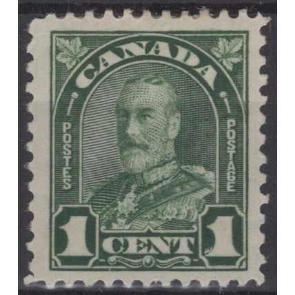 ZAYIX Canada 163 MH 1c deep green Royalty King George V 121022S132