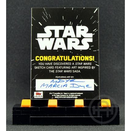 Topps Star Wars Galaxy 2018 – Sketch – Marcia Dye