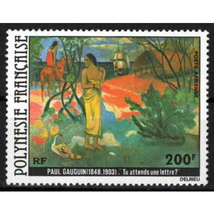 French Polynesia C169 MNH Air Post Painting Paul Gauguin Women ZAYIX 0624S0062