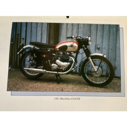 AJS and MATCHLESS OWNERS CLUB 1994 CALENDAR