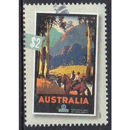 Australia 2007 Nostalgic Tourism - Riding in the Country $2 Used