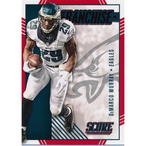 2016 Score Football Franchise Red Parallel 19 DeMarco Murray Philadelphia Eagles