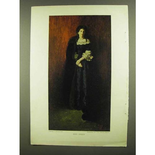 1908 Diana Sherley Illustration - Howard Pyle Painting