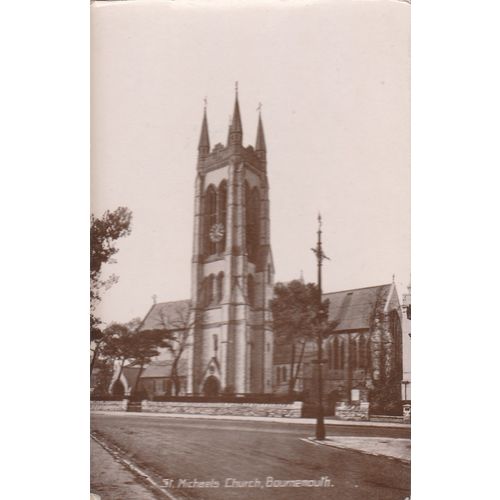 St. Michaels Church Bournemouth Dorset Postcard (DOR77062)