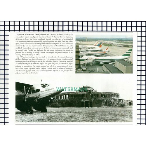 (7876) Gatwick Airport - 1980s 2-Part Cutting