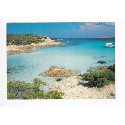Sardinia Spiaggia del Principe Italy Postcard posted VGC