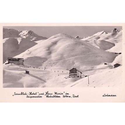Sonnblick Hotel Tirol Austria Antique Postcard