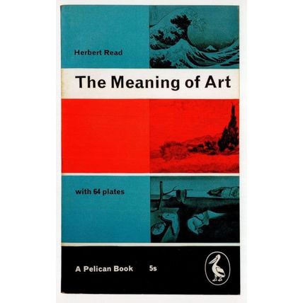 The Meaning Of Art Herbert Read 1962 Book Postcard
