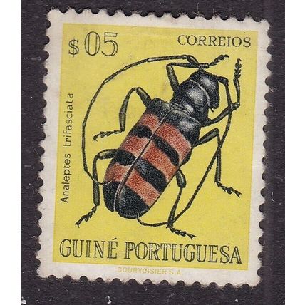 Portuguese Guinea 1953 Analeptes Trifasciata 5c Mint Hung SG 326 VGC