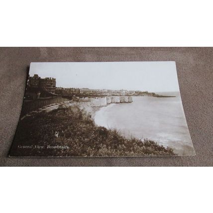 Early real photo Postcard - Coastal Scene - Broadstairs, Kent