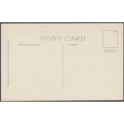 Saxon Sculptures, Chichester Cathedral, Sussex, 1928 - WH Barrett Postcard