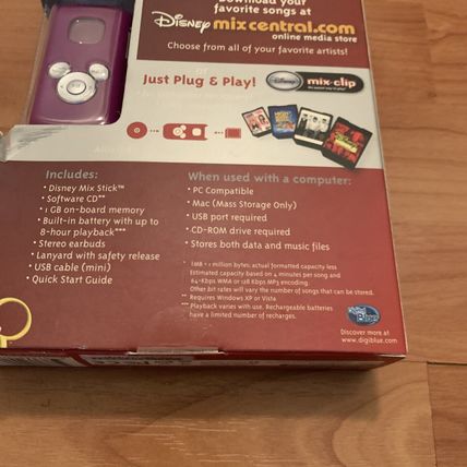 Disney High School Musical Mix Stick (1gb) Digital Media Playerr